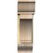 Ekena Millwork Imperial Traditional Rough Sawn Bracket w/ Offset Brace, Douglas Fir, 8"W x 26"D x 26"H BKT0806X26X26IMP01RDF - alternate 3